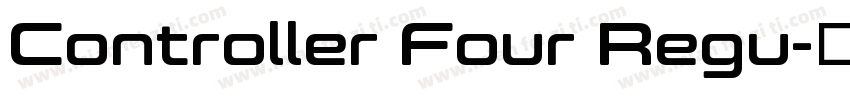 Controller Four Regu字体转换